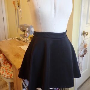Black Circle Skirt
